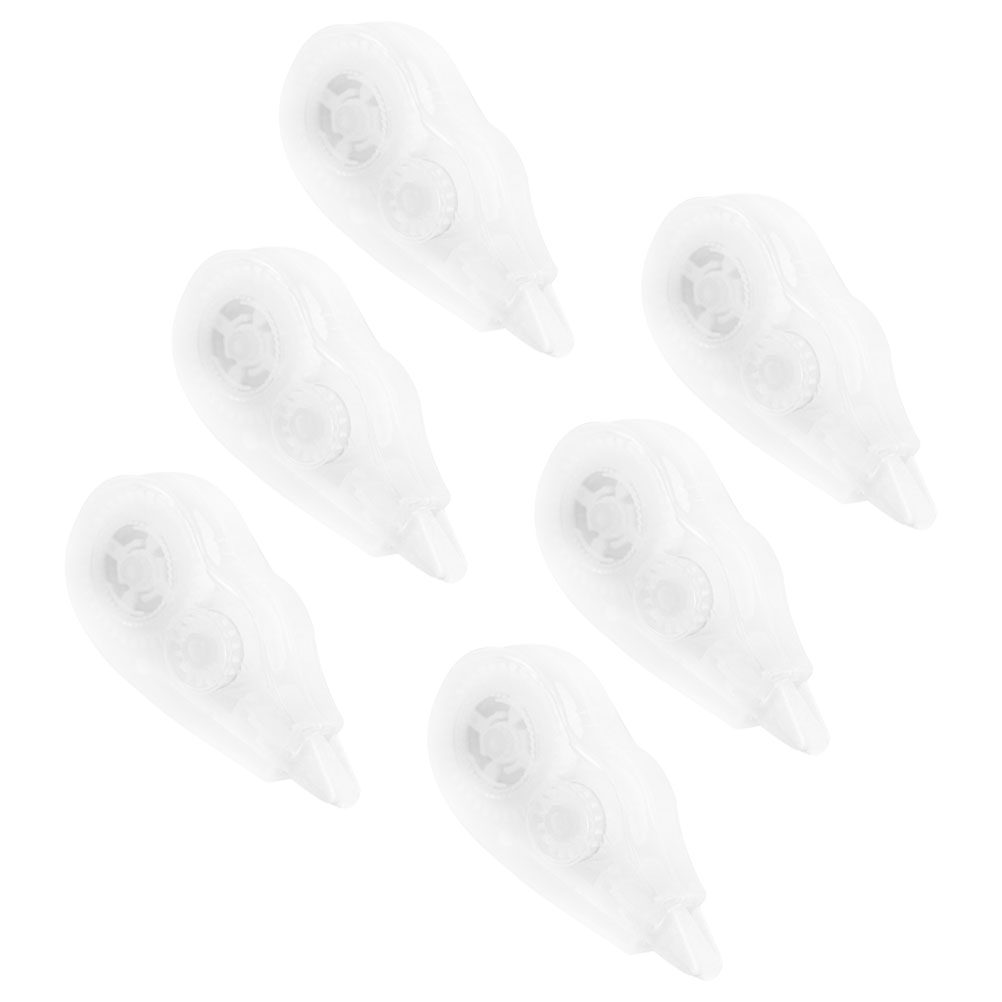 Correction Tape Roller - ปากกาลูกกลิ้งแก้ไขข้อผิดพลาด 6 ชิ้น – แก้ไขได้ทันที พกพาสะดวก