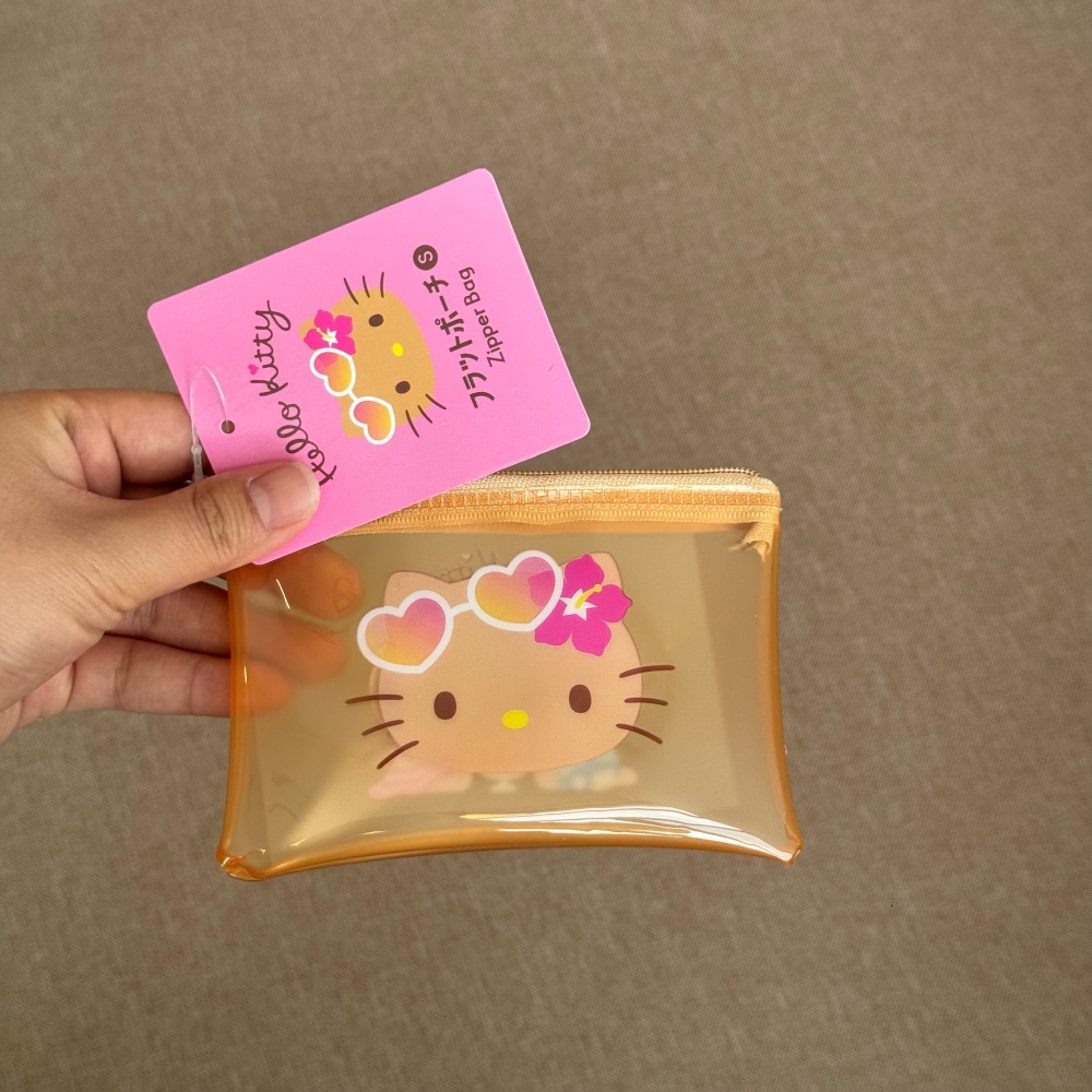กระเป๋าซิป PVC ลายเฮลโล คิตตี้ - Tan Stationery & Office Supply บทวิจารณ์และราคา