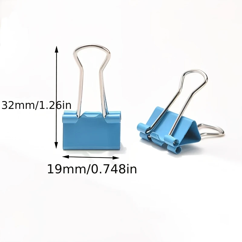 คลิปหนีบกระดาษสแตนเลสแบบหางยาว - Binder Clip Assorted บทวิจารณ์และราคา
