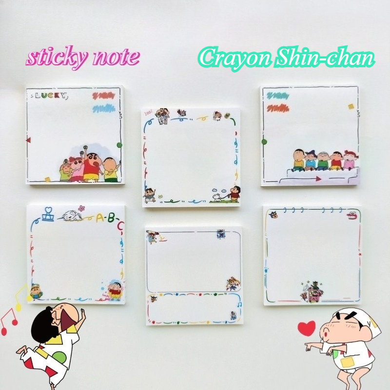 การ์ตูนเครยอนชินจัง กระดาษโน้ต - Stationery Supplier บทวิจารณ์และราคา