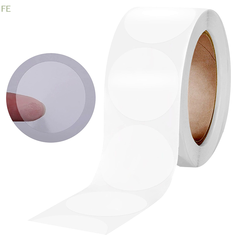 สติ๊กเกอร์ใสทรงกลม 500 ชิ้น/ม้ - Sticker Label Roll บทวิจารณ์และราคา