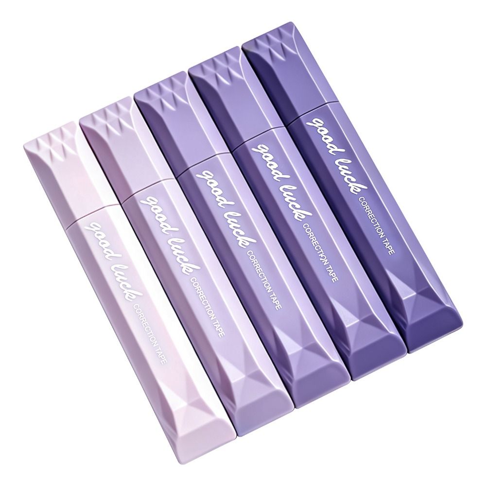 5 ชิ้น/ชุด เทปลบคำผิดสีไล่เฉดแ - Correction Tape Roller บทวิจารณ์และราคา