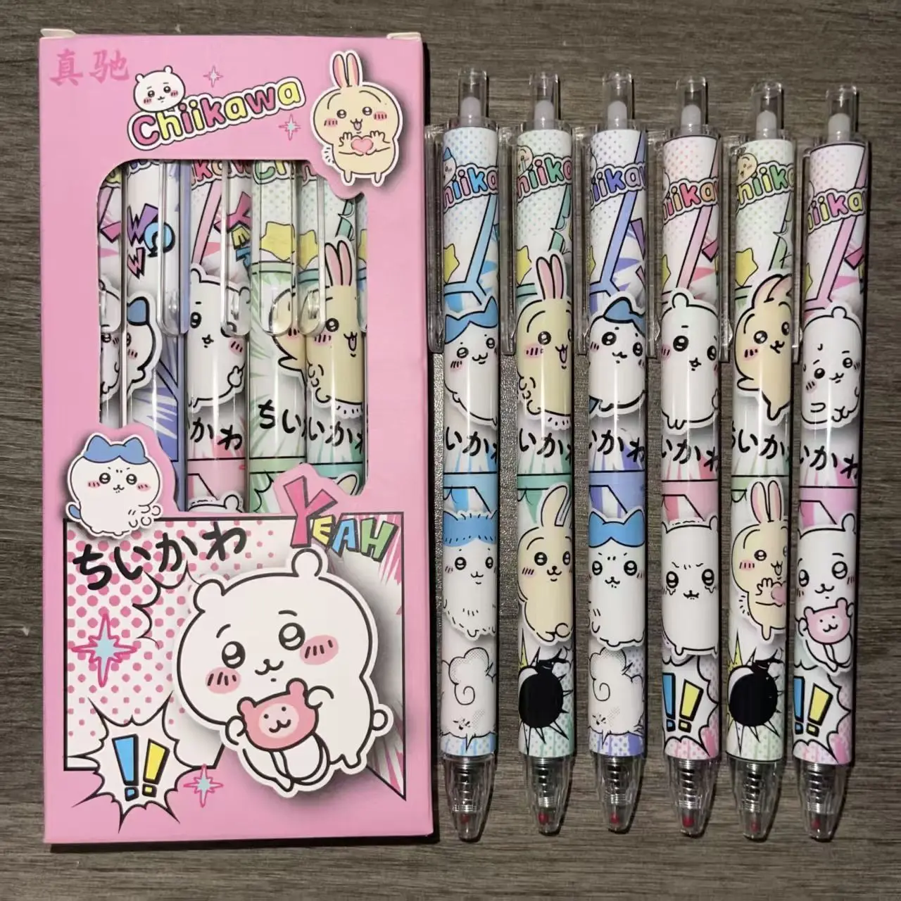ปากกาเจลแห้งเร็วลายการ์ตูนชิอิ - Stationery Supplier บทวิจารณ์และราคา